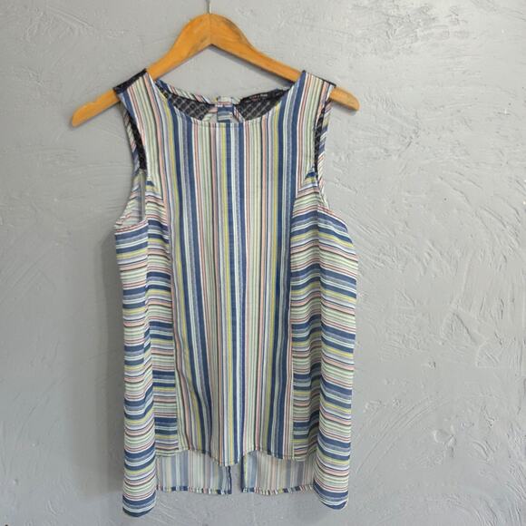 Doe & Rae cute sleeveless blouse womans size Small - Picture 1 of 7